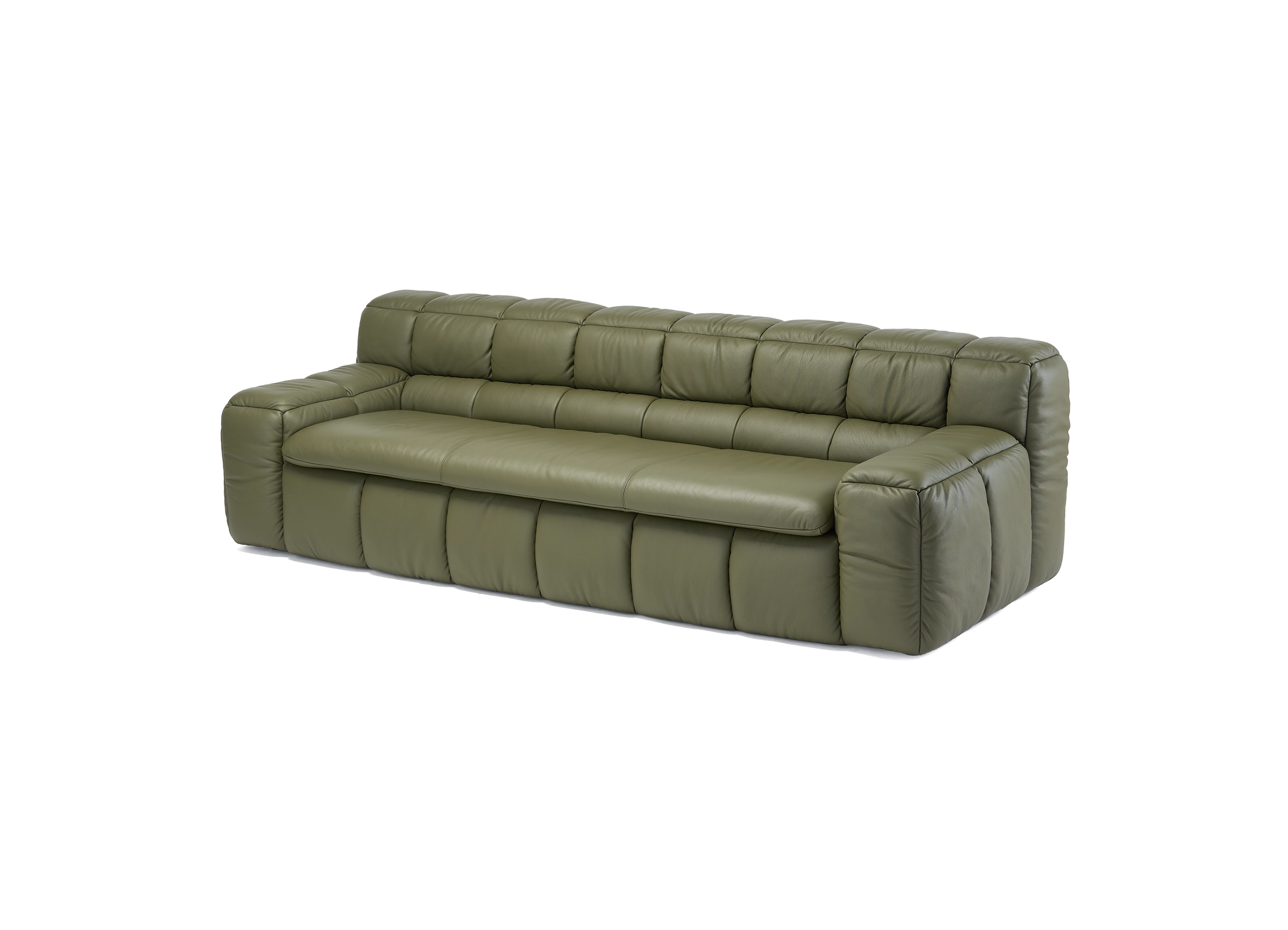 【Karimoku Re:issue by LICHEN / カリモク リイシュー バイ ライケン】ZE SOFA 3P / オリーブグリーン ソファ