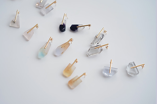New Jewelry for CIBONE - Ayako glass