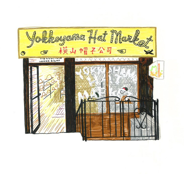Yokkoyama Hat market