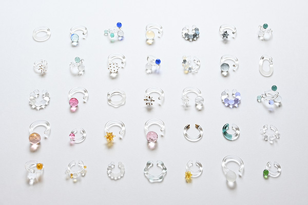 New Jewelry for CIBONE - Ayako glass -