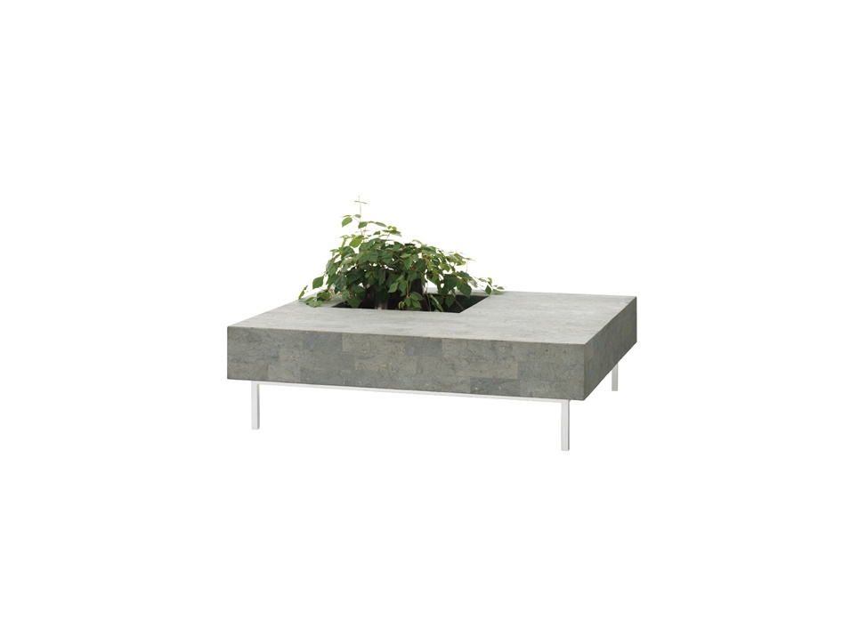 【HUKLA / フクラ】SQUARE STONE TABLE テーブル  80cm