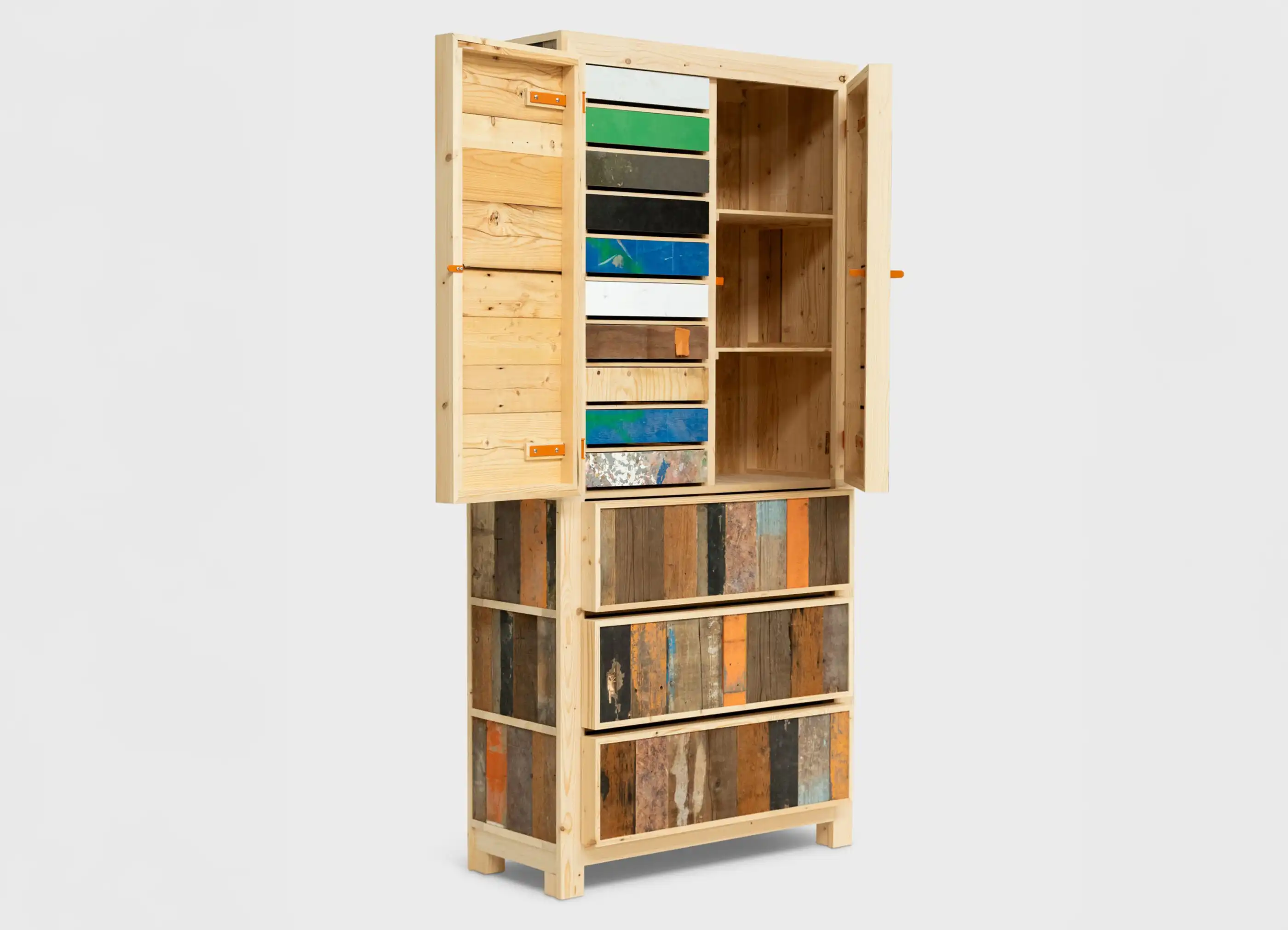 【PIET HEIN EEK / ピート・へイン・イーク】CLASSIC CUPBOARD IN SCRAPWOOD クラシック カップボード イン スクラップウッド