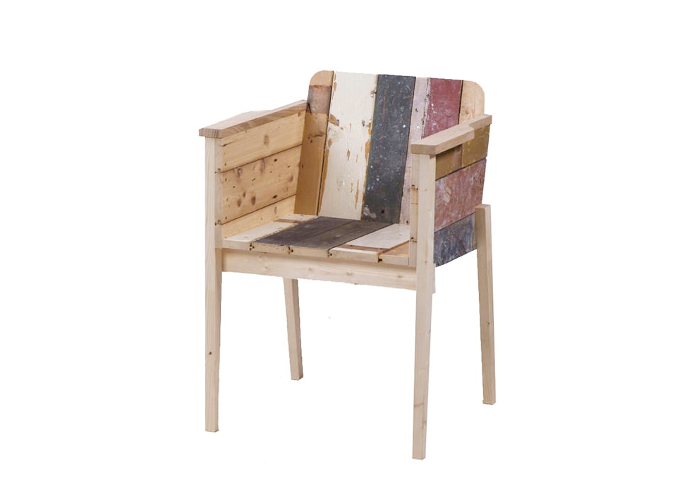 【PIET HEIN EEK / ピート・へイン・イーク】SCRAPWOOD ARM CHAIR アームチェア