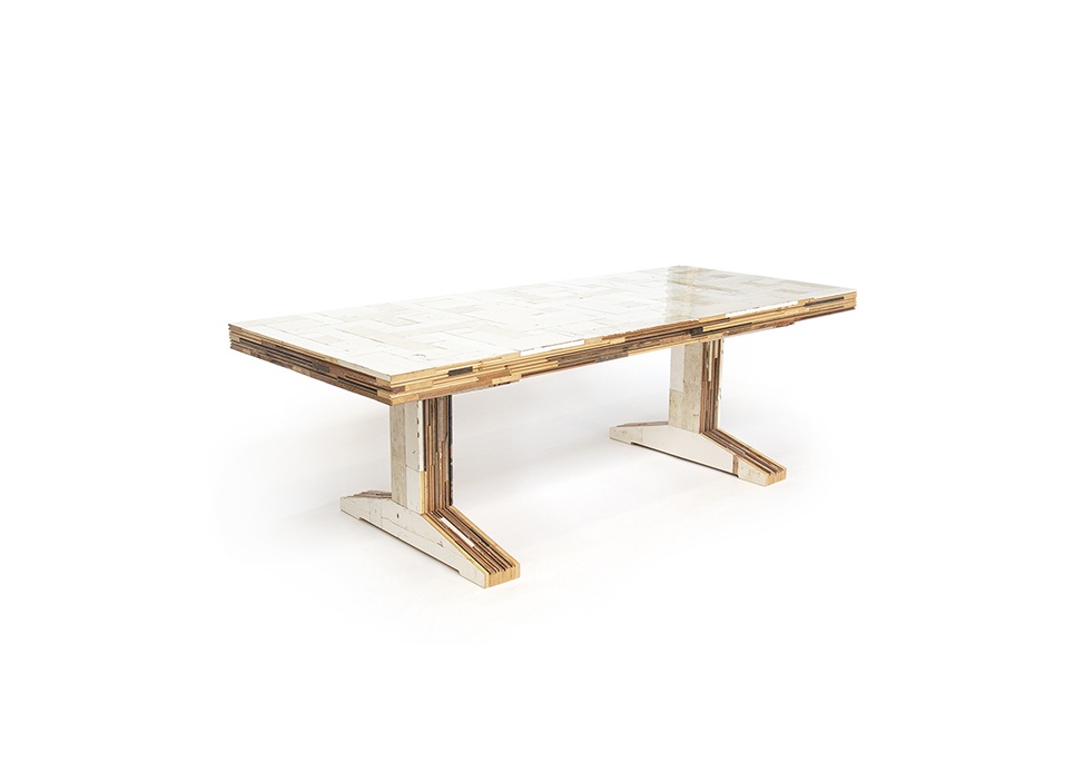 【PIET HEIN EEK / ピート・へイン・イーク】Waste Table in Scrapwood テーブル