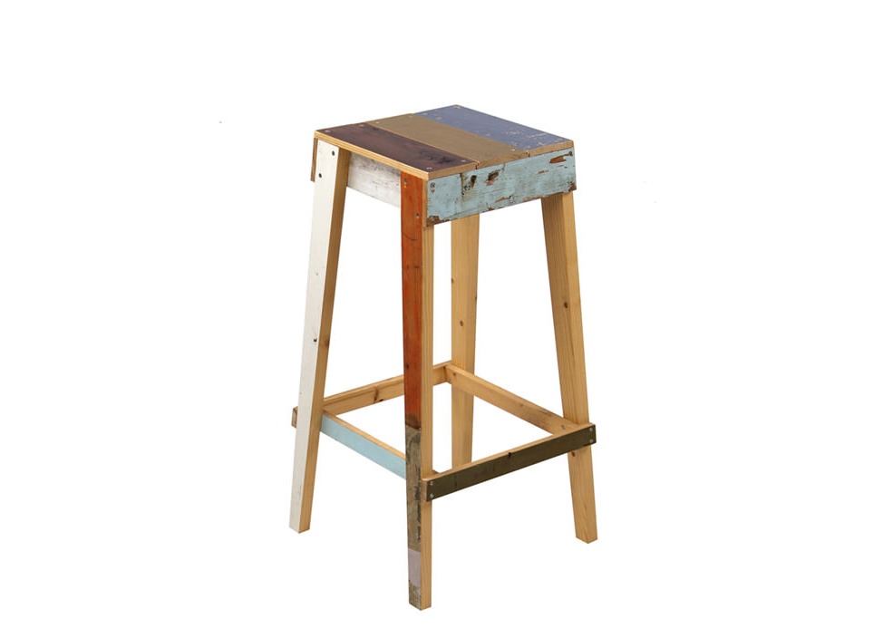【PIET HEIN EEK / ピート・へイン・イーク】SCRAPWOOD BAR STOOL スツール