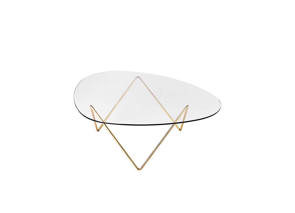 【GUBI / グビ】PEDRERA COFFEE TABLE コーヒーテーブル /ゴールド