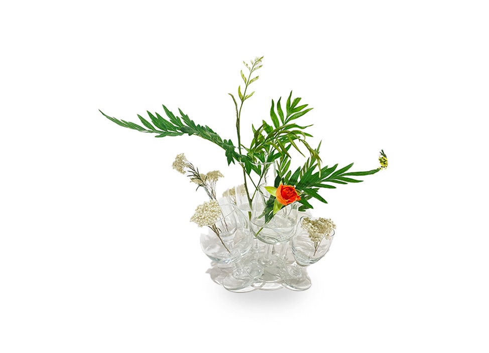 【STUDIO KALFF / スタジオカーフ】The Glass Vases 花器 / S