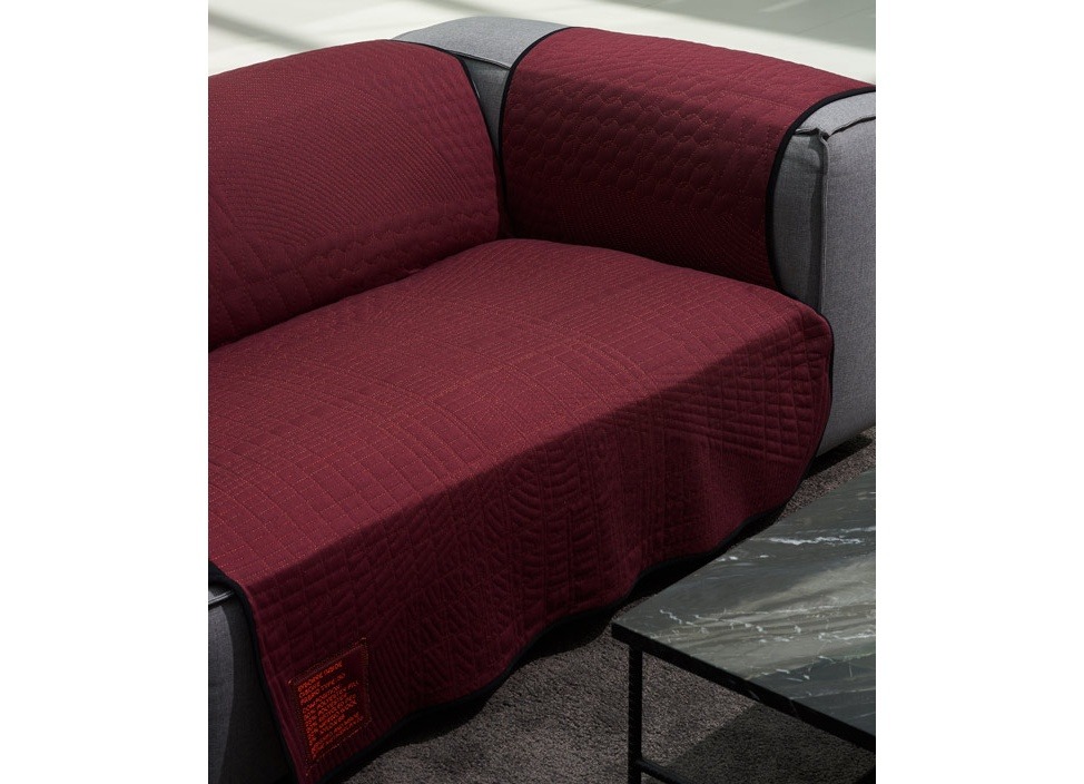 BYBORRE / バイボレ】ソファ カバー COUCH COVER バーガンディー x