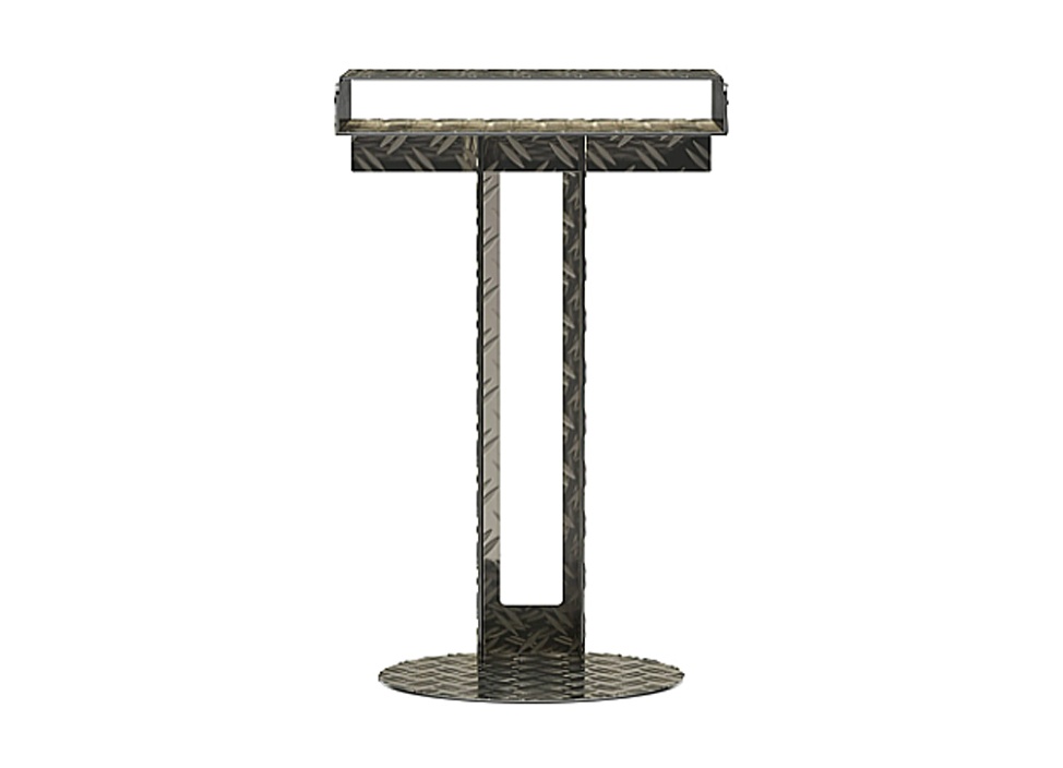 【NEW TENDENCY / ニュー テンデンシー】Meta Side Table サイド テーブル / Diamond Plate