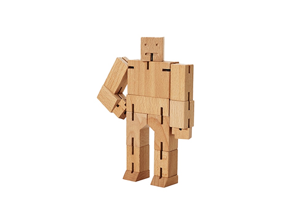 【AREAWARE / エリアウェア】キューボット スモール / ナチュラル