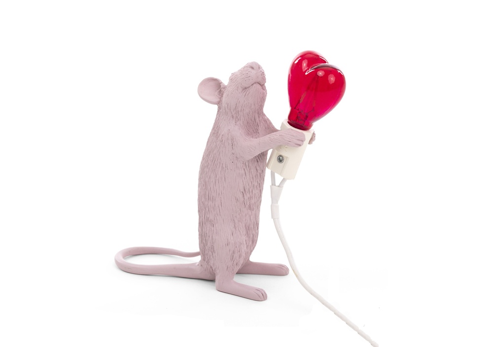 【SELETTI / セレッティ】MOUSE LAMP ライト LOVE EDITION