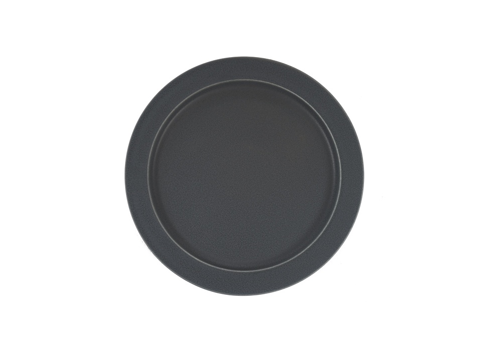 【yumiko iihoshi porcelain / ユミコイイホシ】unjour plate rainy gray /L（matin） /yumiko iihoshi porcelain