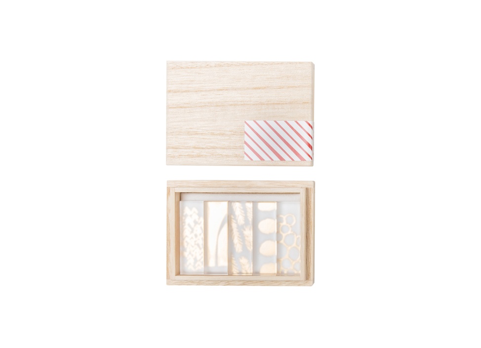 【toumei / トウメイ】箔 hashioki SET 箸置き