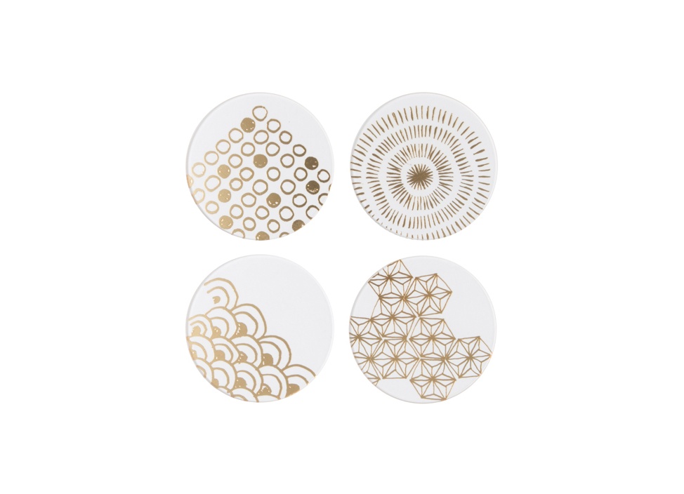 【toumei / トウメイ】箔 Coaster SET コースター