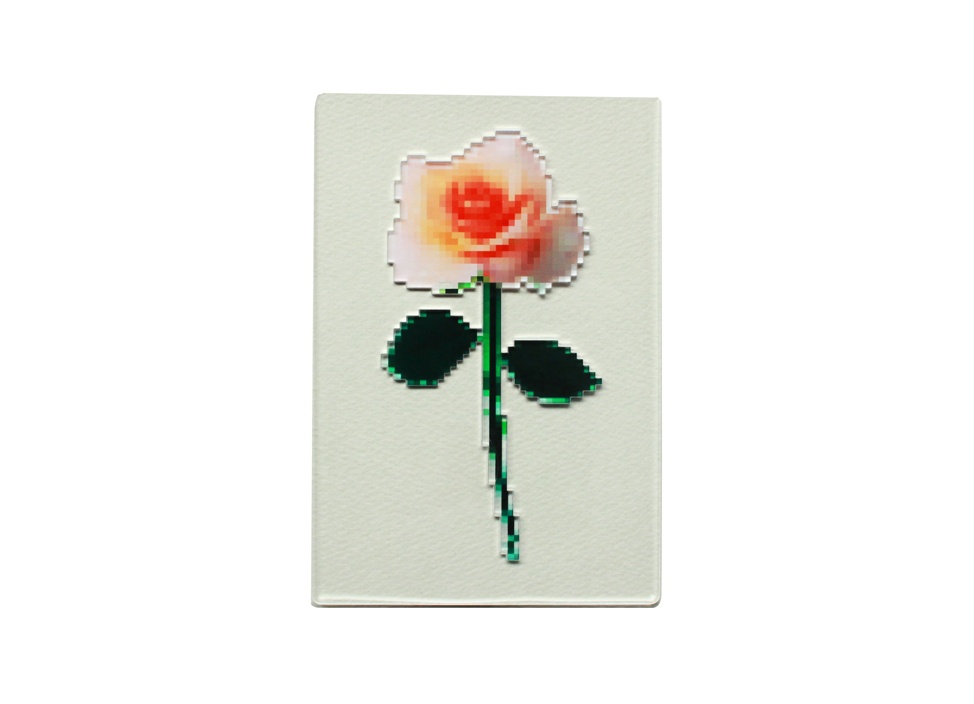 toumei / トウメイ】pixel flower card（カーネーション）の商品