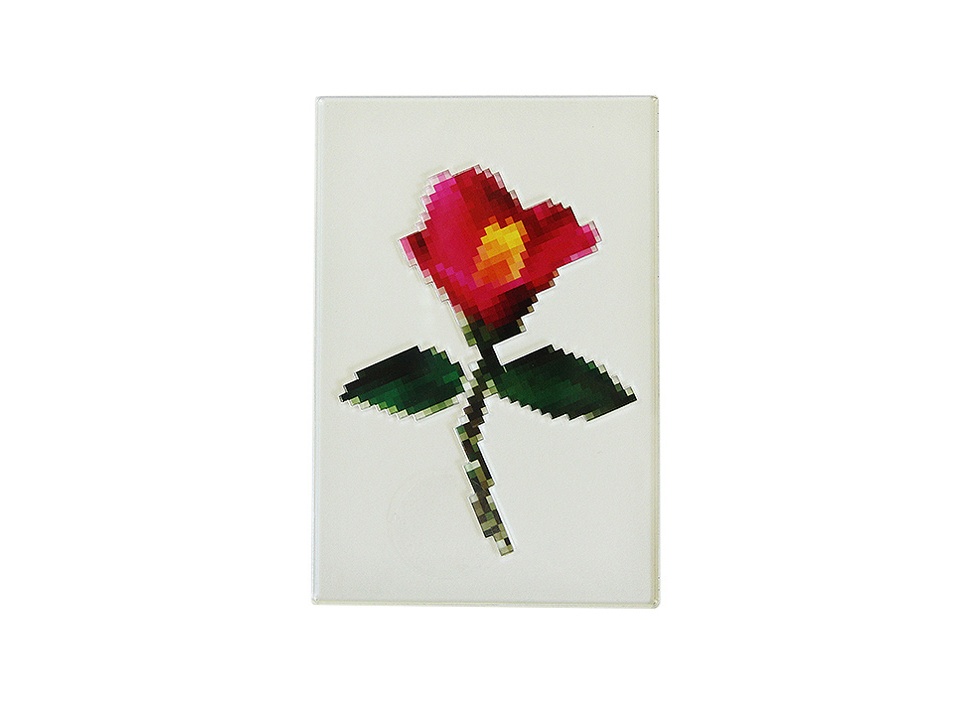 toumei / トウメイ】pixel flower card（カーネーション）の商品詳細
