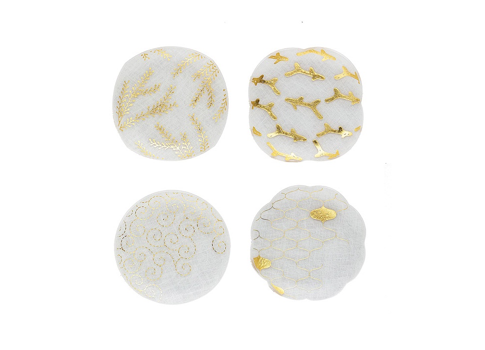 toumei / トウメイ】箔 mamezara 桐箱入り4枚set （い）の商品詳細