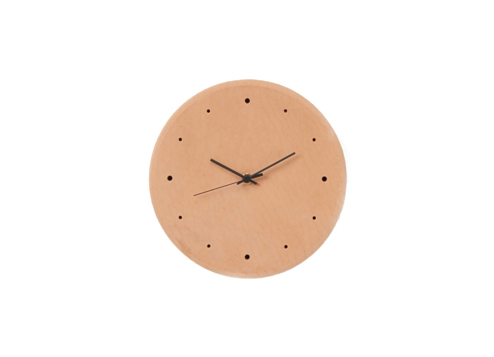 【Hender Scheme / エンダースキーマ】Leather clock 時計