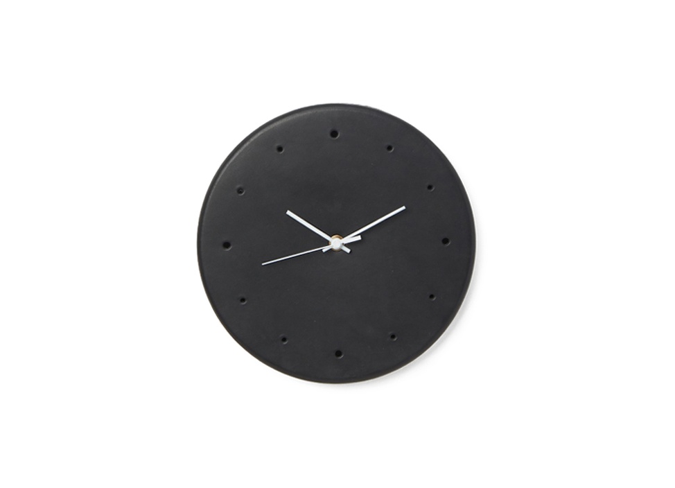 hender scheme 時計　壁掛け時計 Hender Scheme / エンダースキーマ】Leather clock 時計