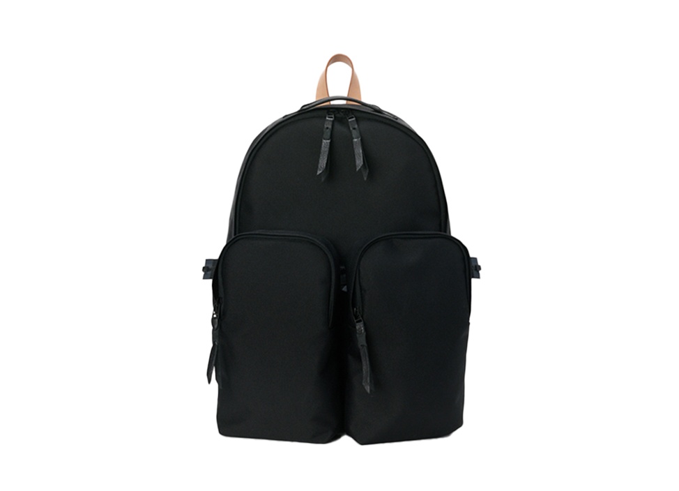 【Hender Scheme / エンダースキーマ】Double pocket pack バッグ / Black