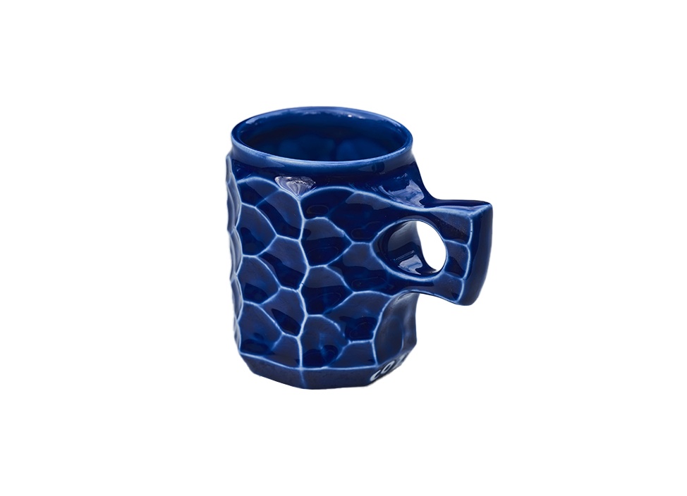 【AkihiroWoodworks / アキヒロウッドワークス】jincup ceramics ジンカップ L / コバルト