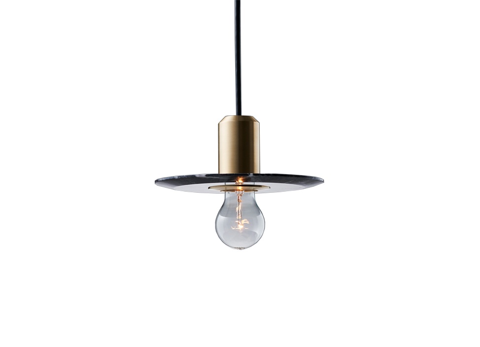 【ニューライトポタリー】bullet flat shade/190/ブラック Bullet flat shade / 190 - NEW LIGHT POTTERY