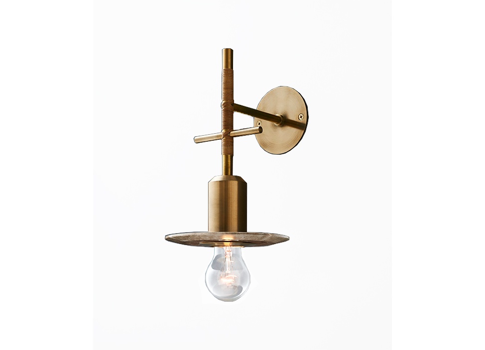 New Light Pottery 真鍮 照明 Lily wall / single - NEW LIGHT POTTERY