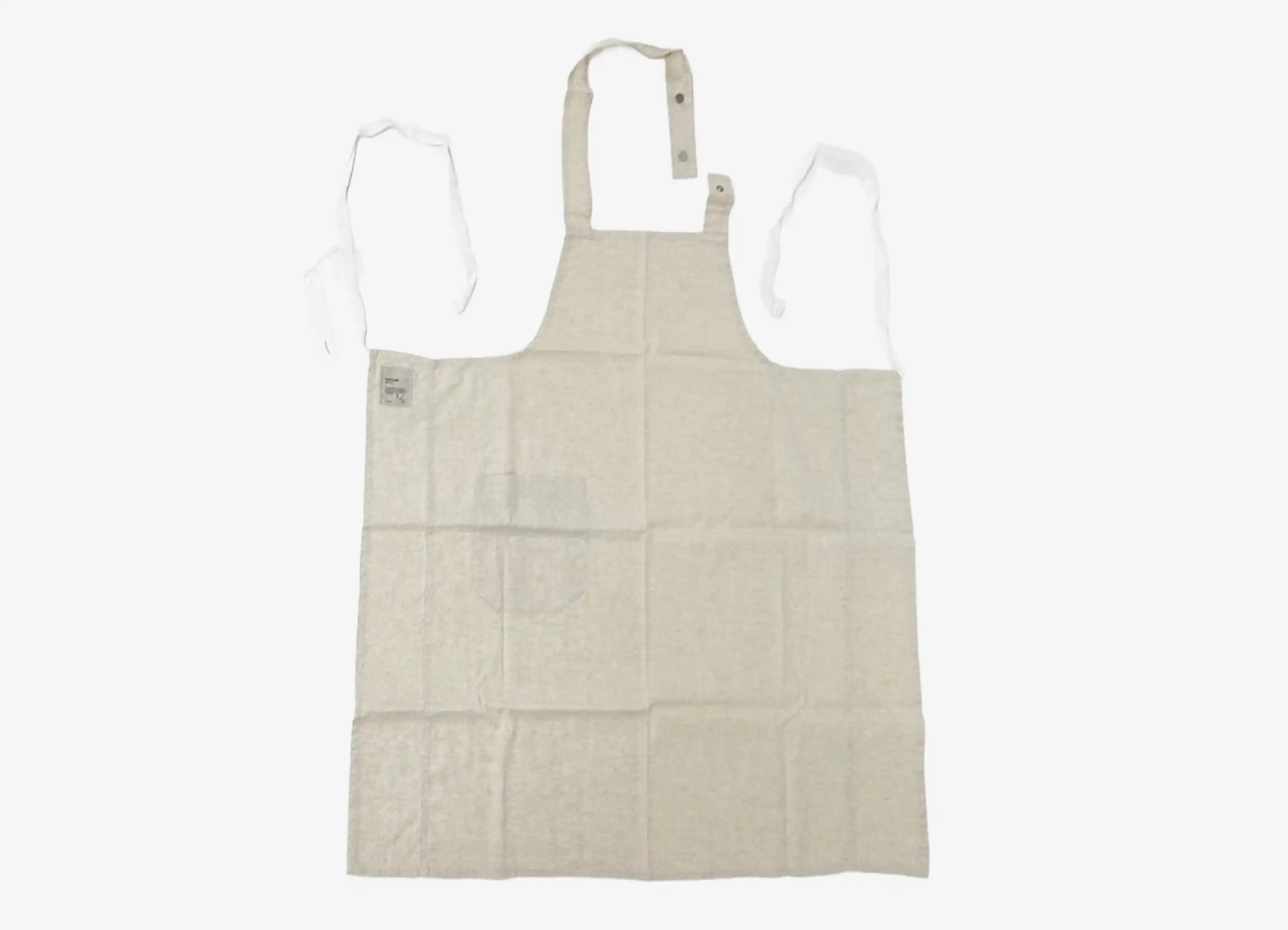 【loomer / ルーマー】Cotton Linen Apron エプロン / アイボリー