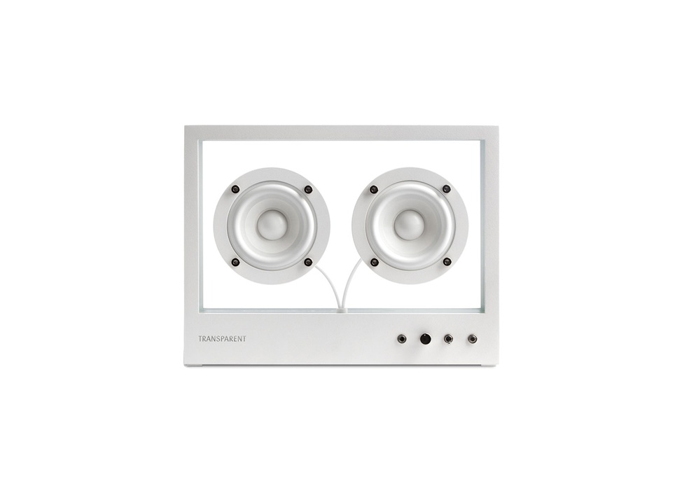TRANSPARENT / トランスペアレント】スピーカー SMALL（WH）の商品詳細