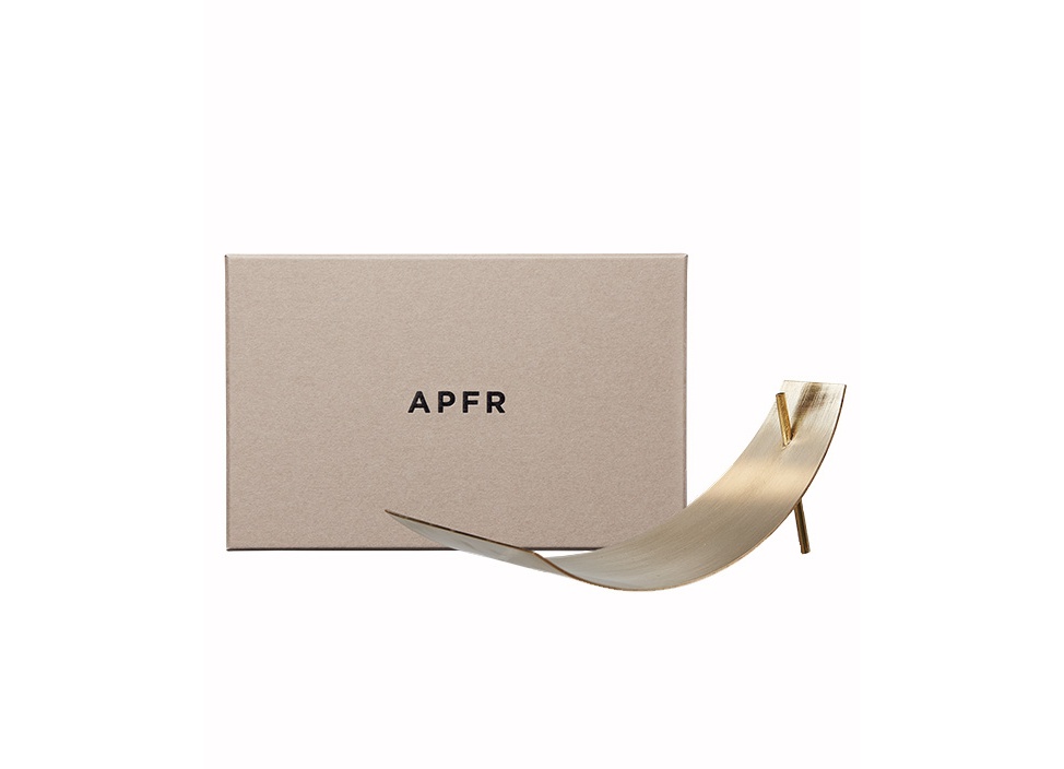 APOTHEKE FRAGRANCE Brass Incense Stand