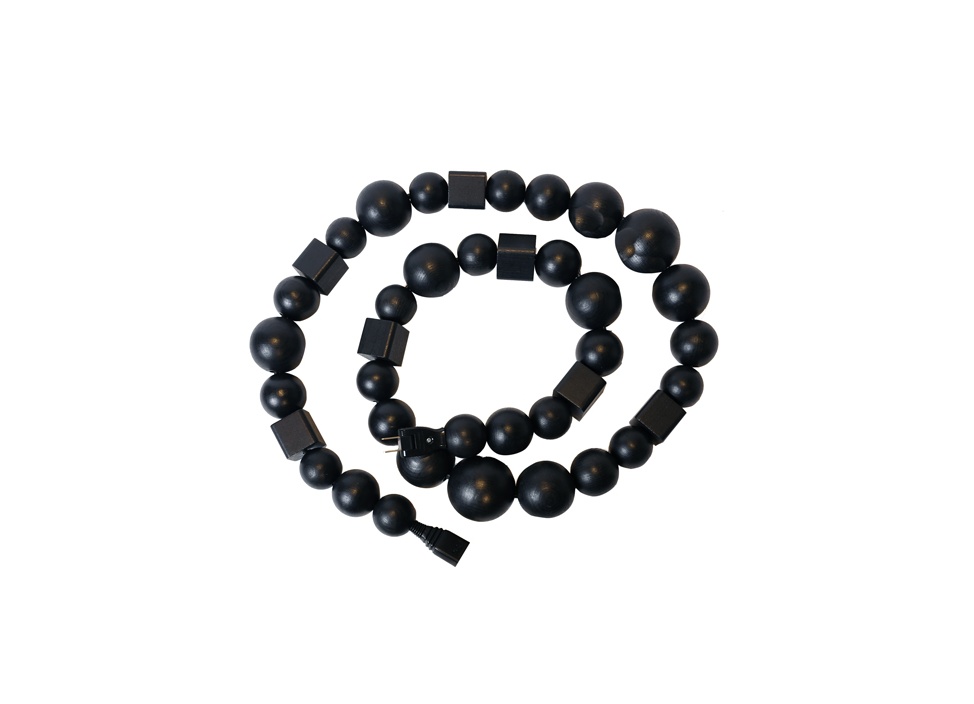 【BLESS / ブレス】CABLE JEWELRY ケーブルジュエリー EXTENSION（Black&Black）