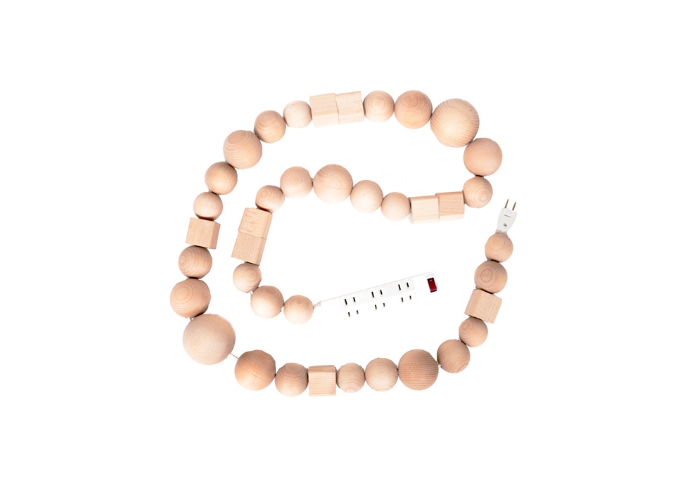 【BLESS / ブレス】CABLE JEWELRY ケーブルジュエリー multi plug（White&Natural）