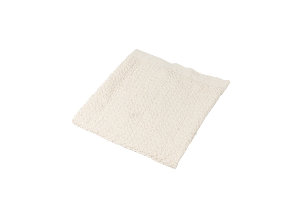 【kontex / コンテックス】Cotton Linen Waffle Towel / L / Ivory