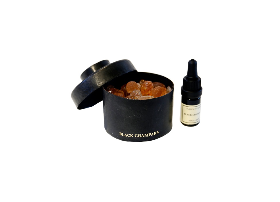 【MAD et LEN / マドエレン】MINI AMBER ルームフレグランス / BLACK CHAMPAKA