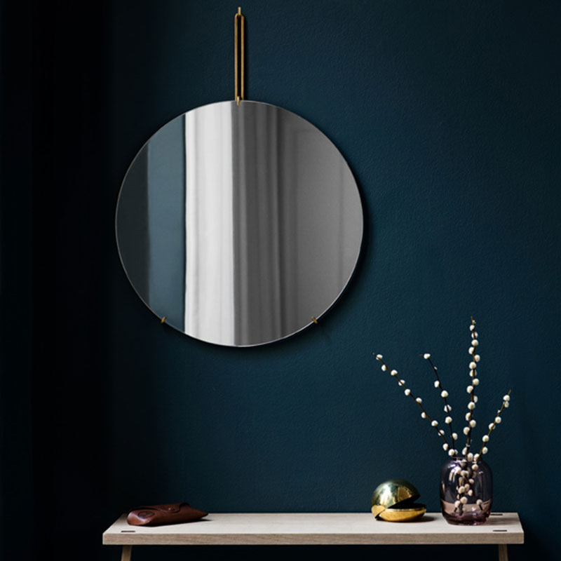 【MOEBE / ムーベ】ミラー Ф20cm / ブラス