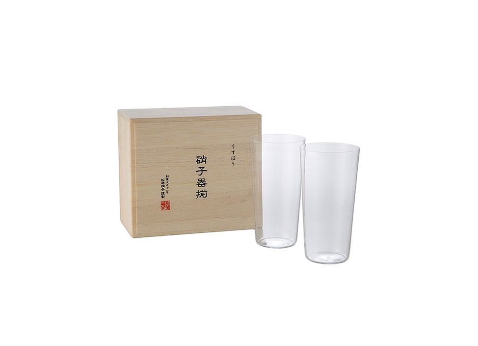 【松徳硝子 / SHOTOKU GLASS】うすはりタンブラー L グラスセット