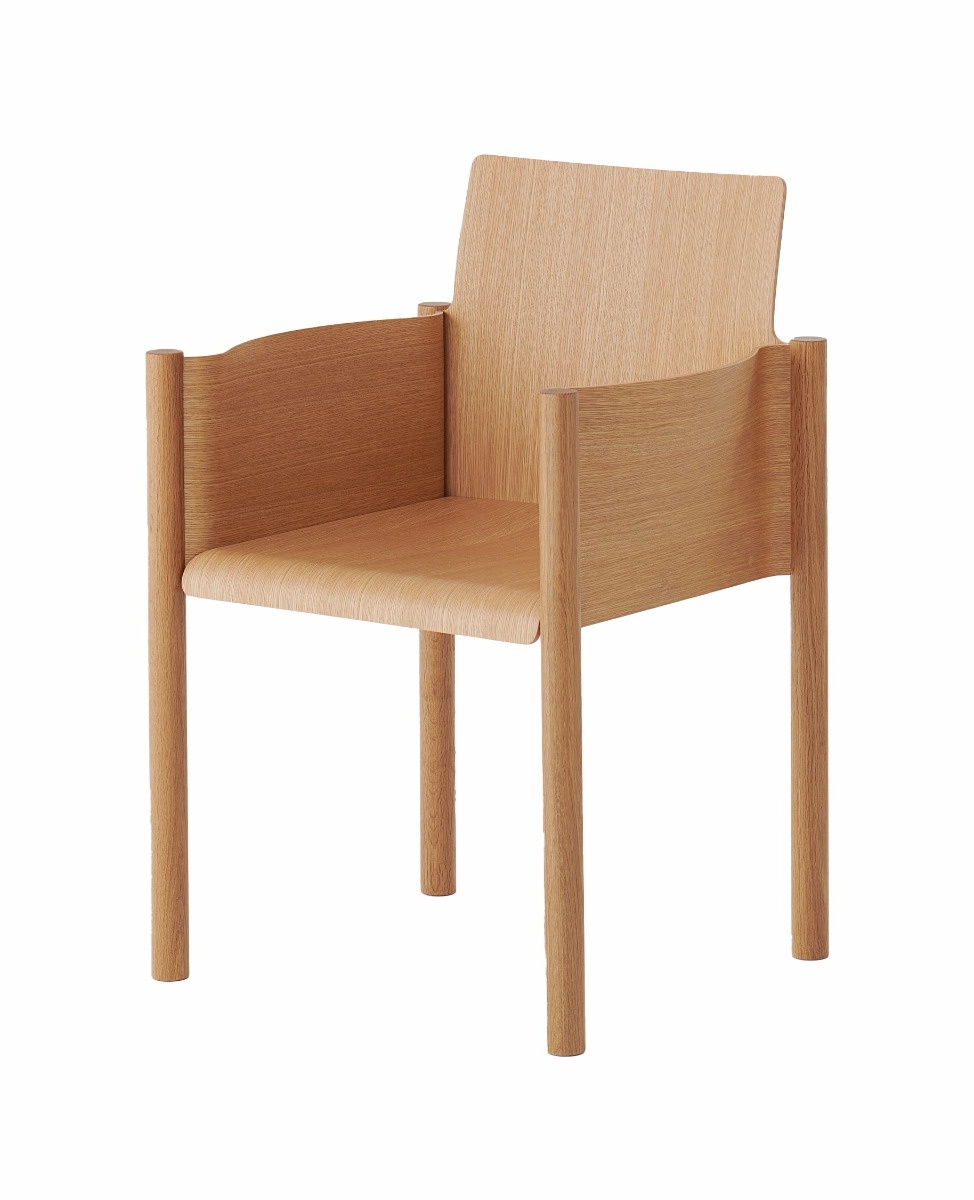 KOYORI / コヨリ】KAWARA ARMCHAIR カワラ アームチェア / ナチュラル