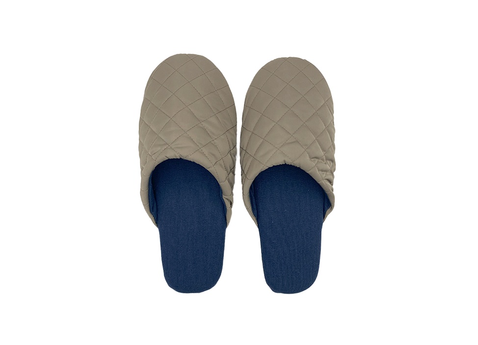 【CIBONE / シボネ】Quilting Slippers スリッパ