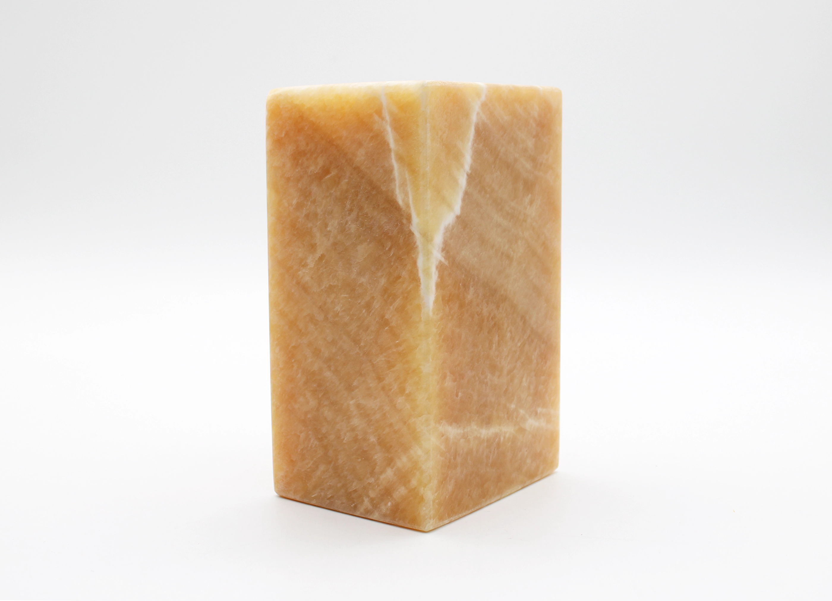 【CIBONE/シボネ】STONE BOOKEND / イエロー ブックエンド