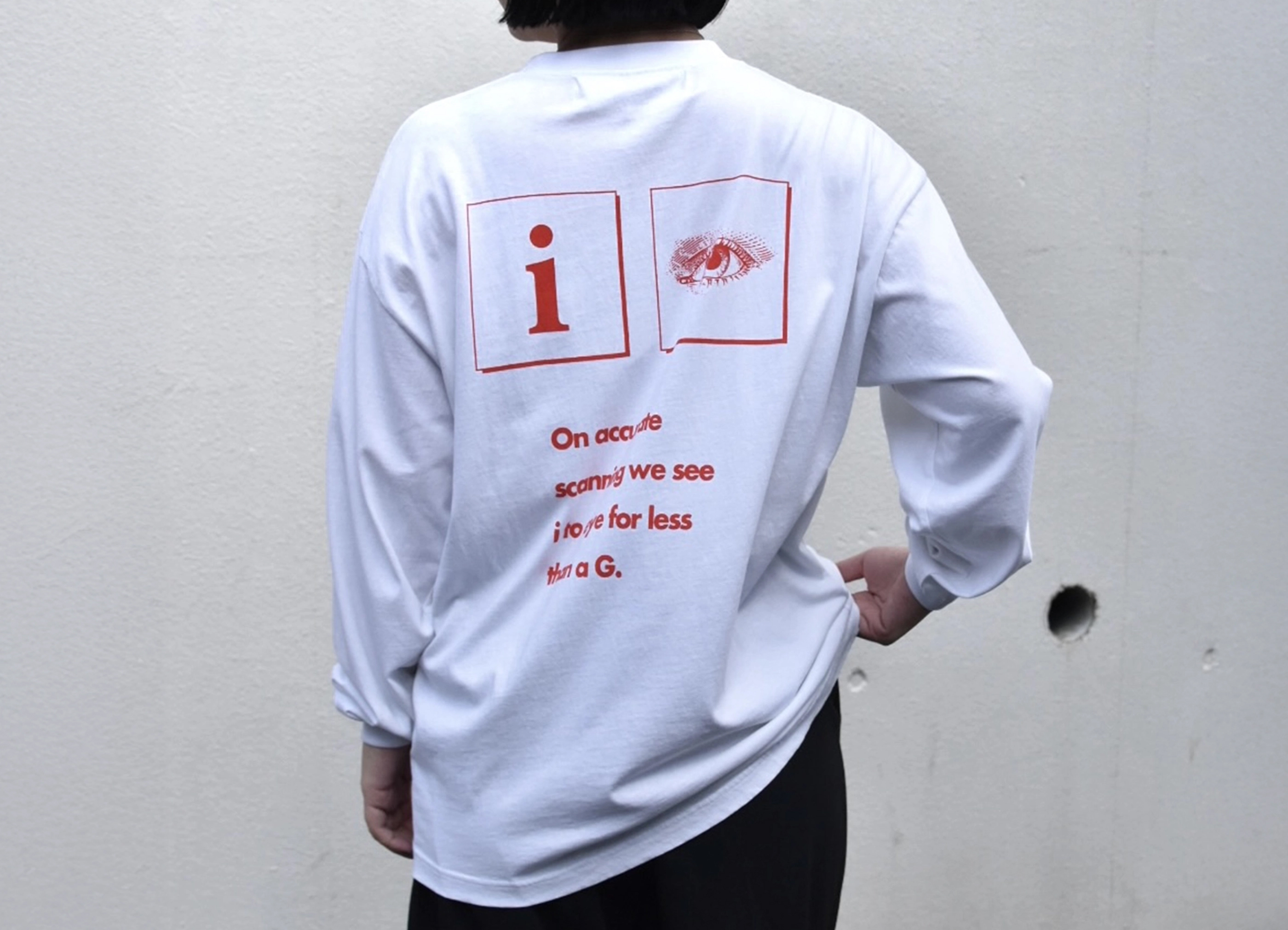 別注 Ophrys / オフリス】LONG SLEEVE T-SHIRT ロンT / ホワイトの商品