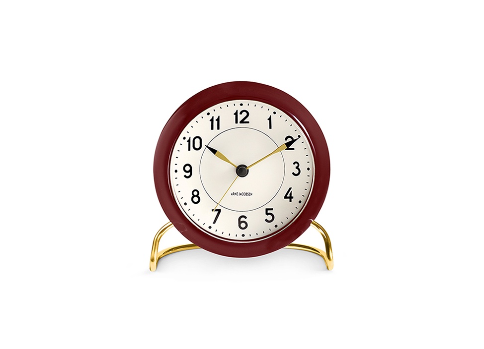 【ARNE JACOBSEN/アルネ ヤコブセン】Table Clock 時計 STATION