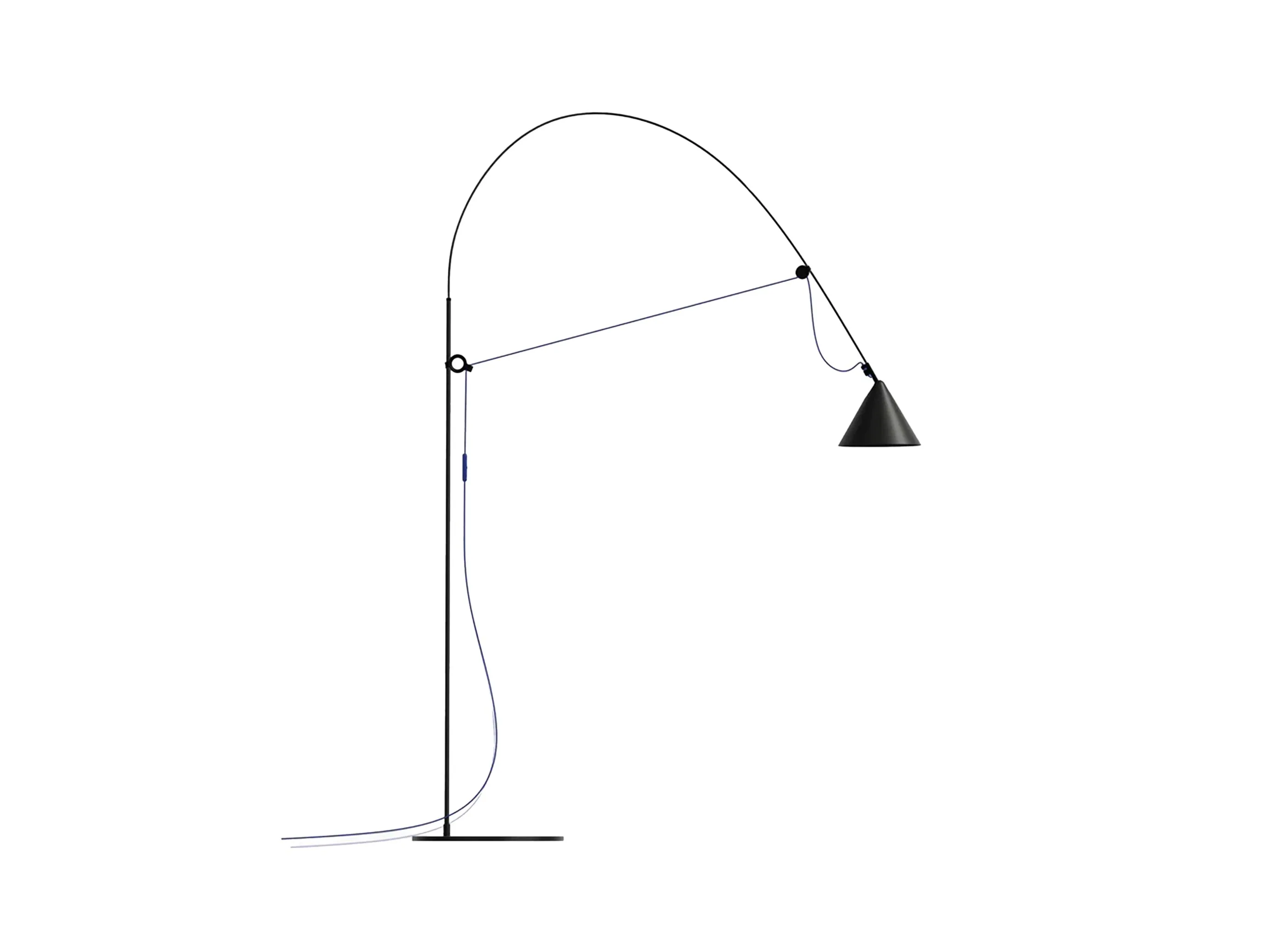 【Midgard Licht / ミッドガルド リヒト】AYNO FLOOR LAMP フロアランプ / ブラックフレーム