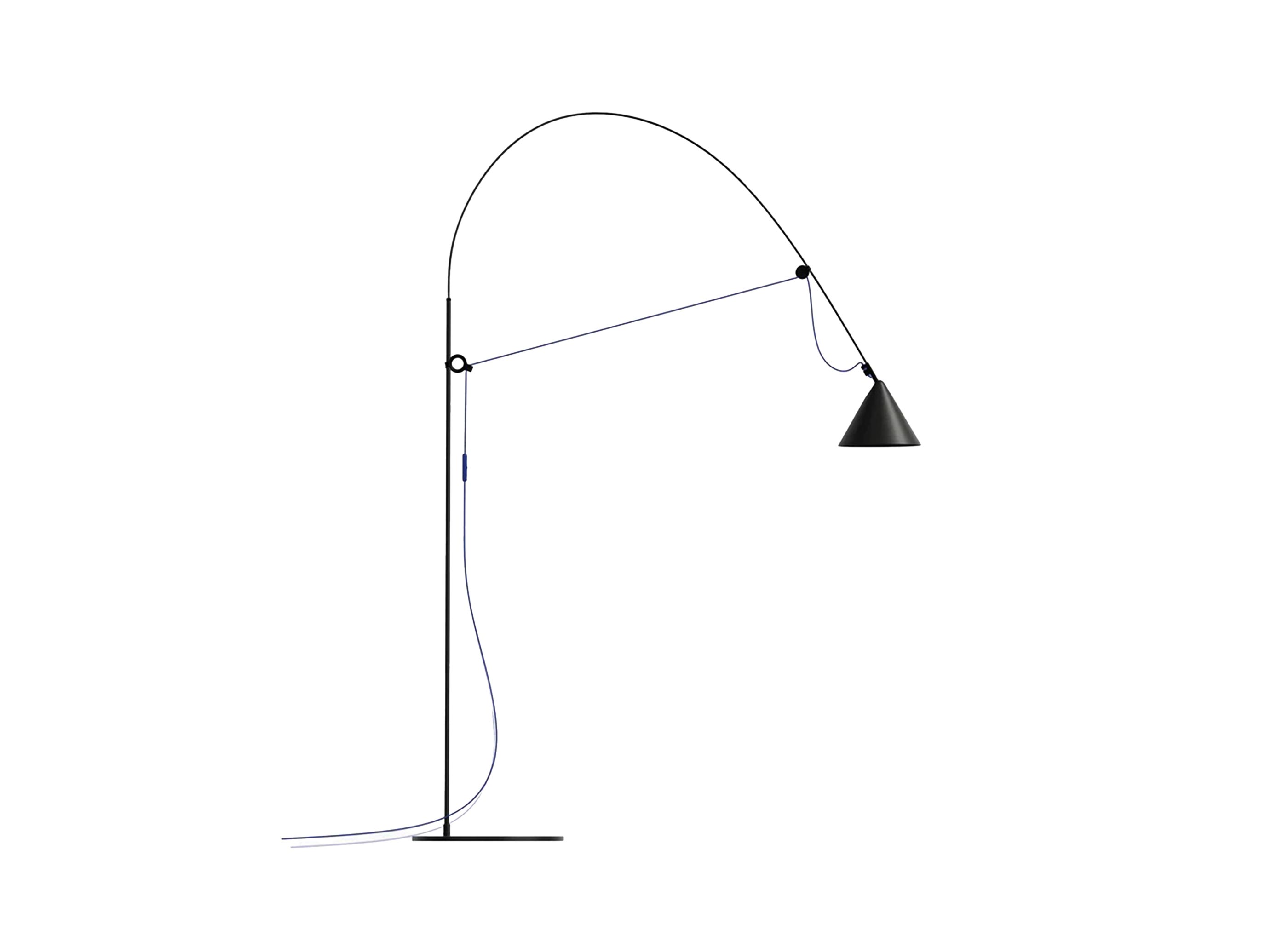 【Midgard Licht / ミッドガルド リヒト】AYNO FLOOR LAMP フロアランプ / ブラックフレーム