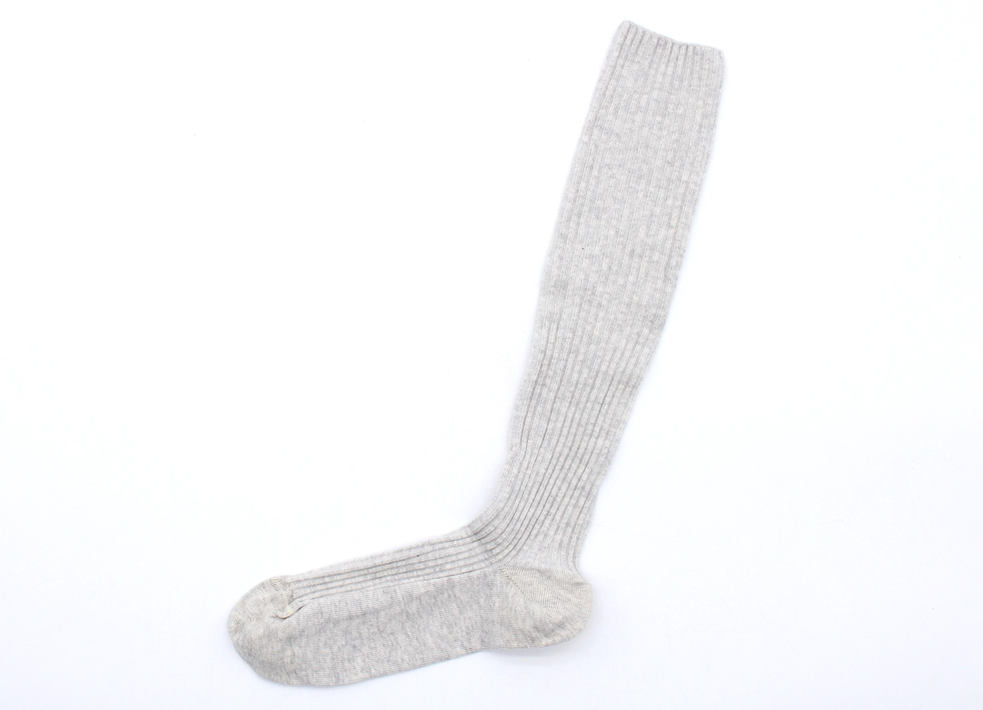 【Baserange / ベースレンジ】Overknee socks オーバーニーソックス / グレーメランジ