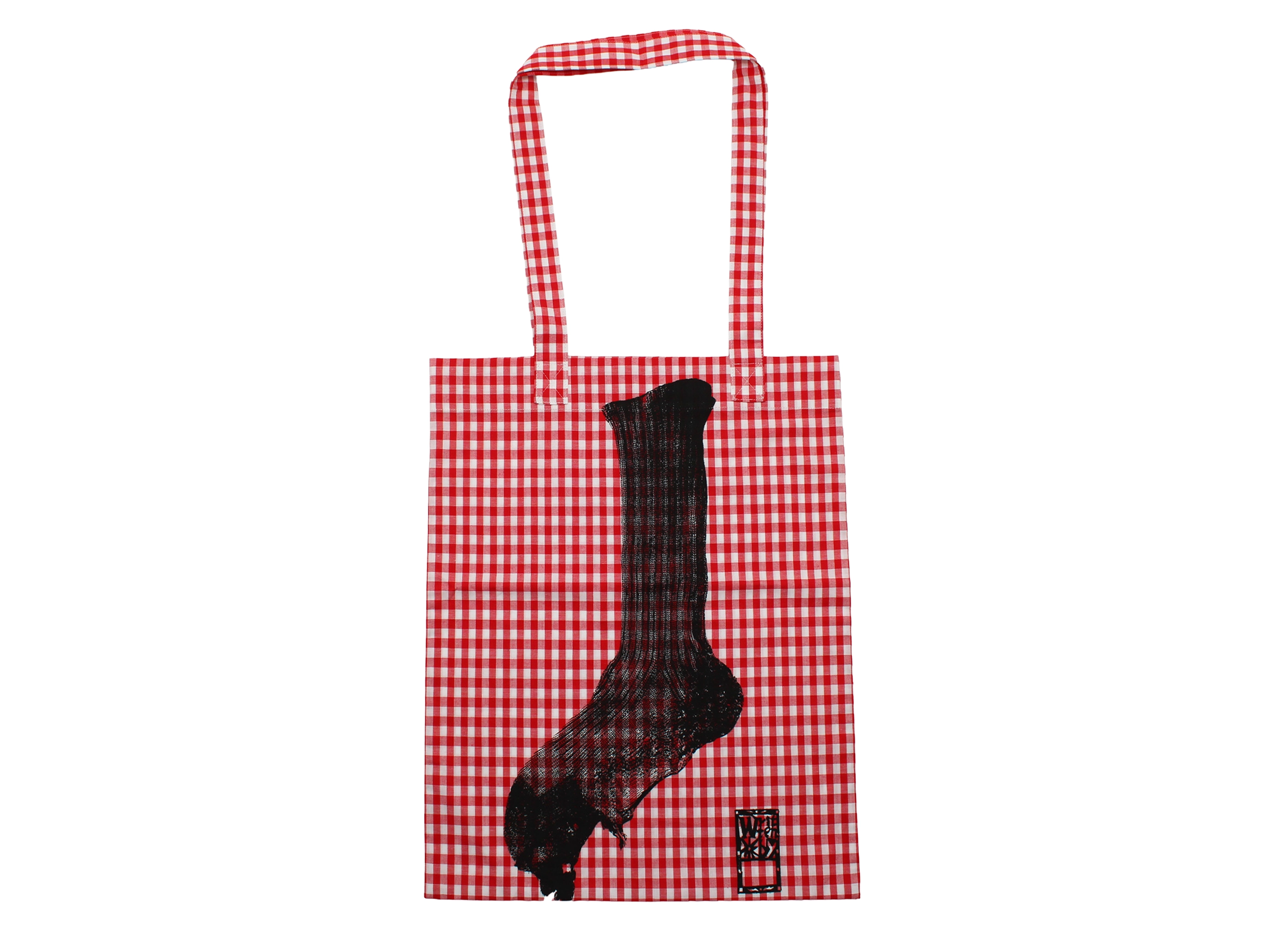 【別注 CIBONE × written by / シボネ × リトゥンバイ】Holiday Gingham tote bag トートバッグ