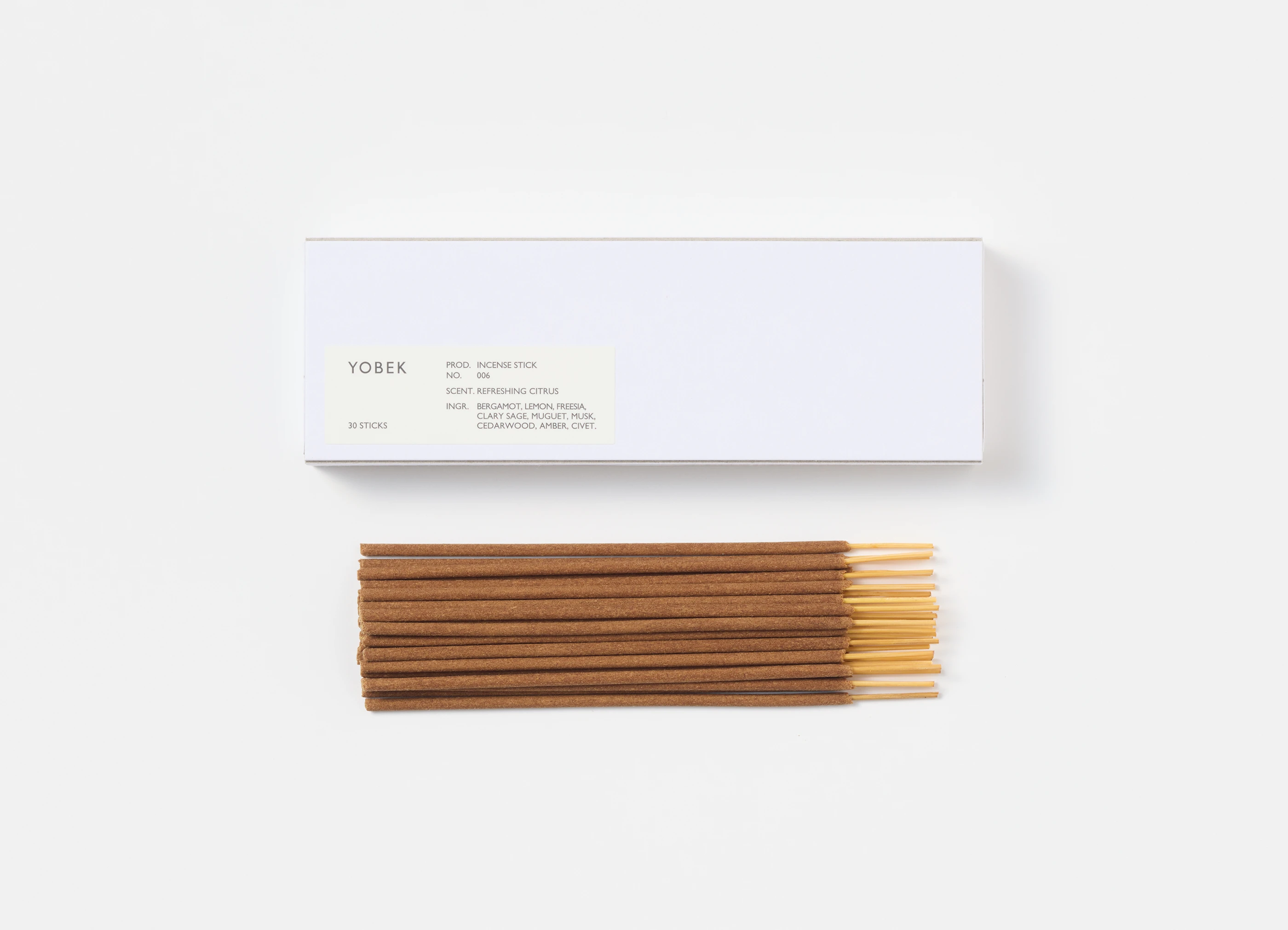【YOBEK / ヨベク】INCENSE STICK インセンススティック / リフレッシング シトラス