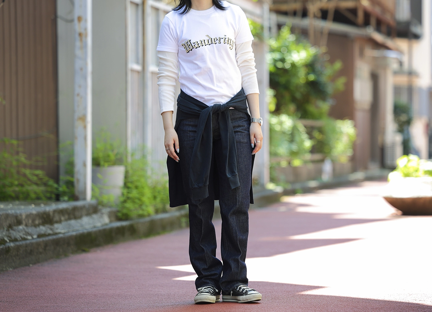 【別注 Ruro / ルロー】MINI TEE ミニTシャツ / ホワイト