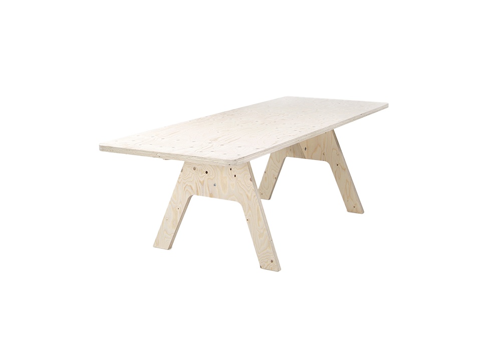 【PIET HEIN EEK / ピート・へイン・イーク】Crisis Dining Table テーブル / Unlacquered