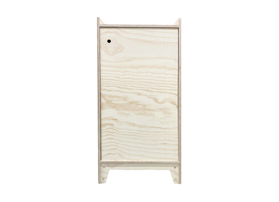 【PIET HEIN EEK / ピート・へイン・イーク】Exactly One-Sheet Cabinet キャビネット / Unlacquered