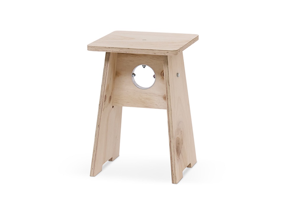 【PIET HEIN EEK / ピート・へイン・イーク】NEW CRISIS STACKABLE STOOL スツール / Unlacquer